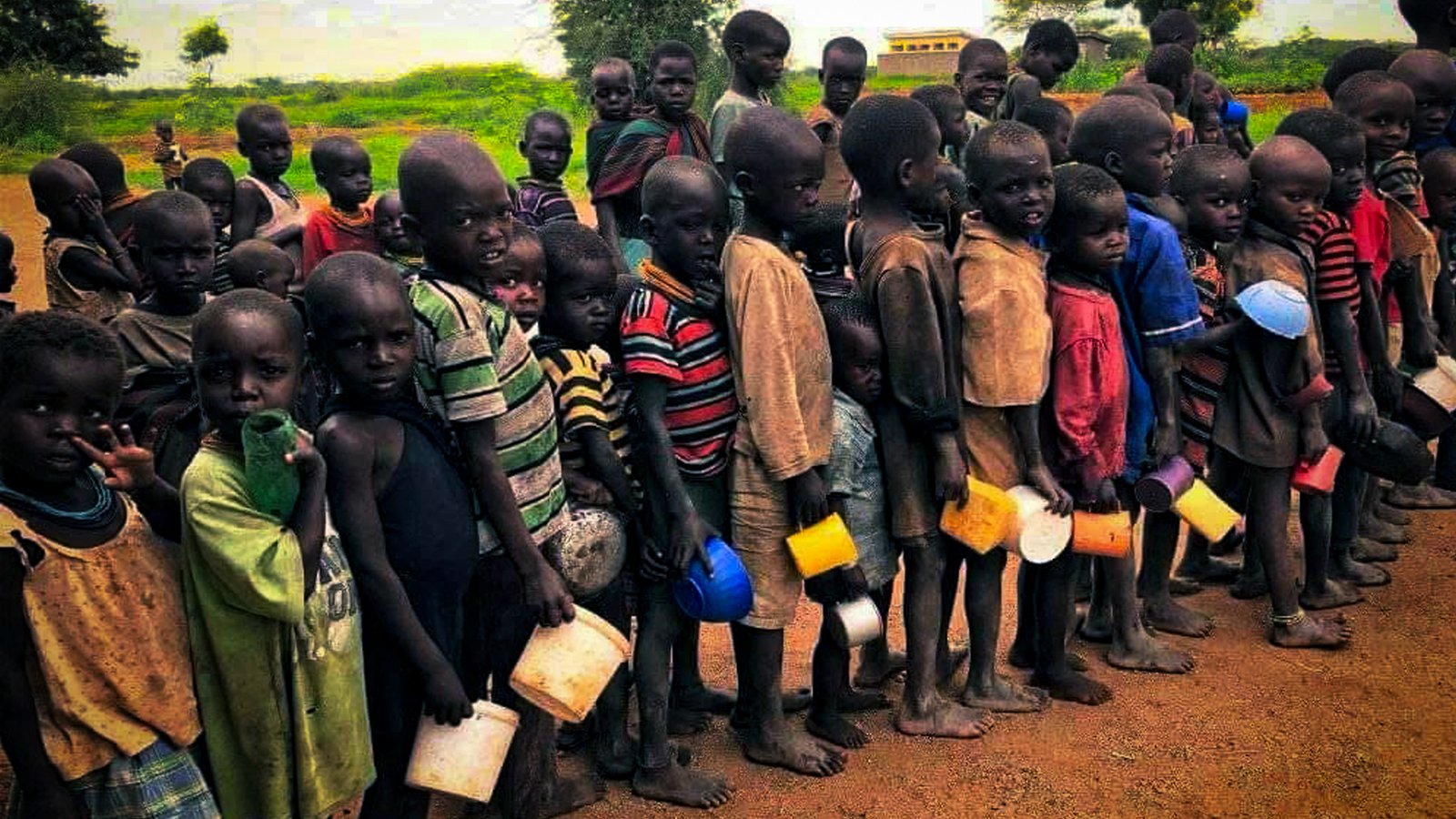 Children receiving healthcare