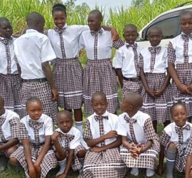 Volunteers packing sanitary pads for girls in Kenya through the AmoraRise Initiative